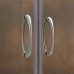 DreamLine Visions 36 in. D x 60 in. W x 74 3/4 in. H Sliding Shower Door in Brushed Nickel with Right Drain Biscuit Shower Base - DL-6963R-22-04 - B07H6R5TFM